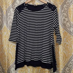 Spade & heart Blouse, size 1X